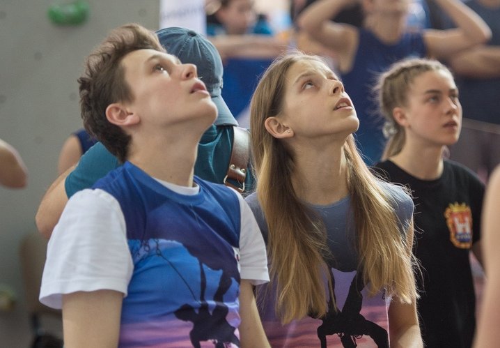 Дарья Веретенина Матвей Сидельников Скалолазание